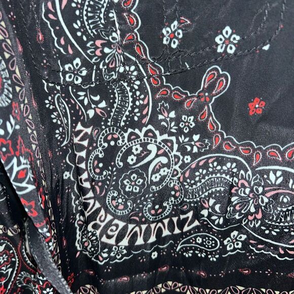 Zimmermann Matchmaker Utility Silk Dress in Black Bandana AU 1 - Picture 6 of 15